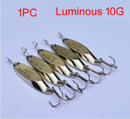 Fishing Tackle Spoon Lures Metal