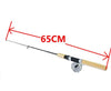 Metal Reel Telescopic Winter Fishing Rod