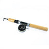 Metal Reel Telescopic Winter Fishing Rod